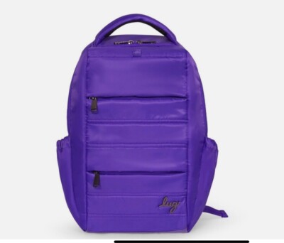 Lug Hopper Backpack Violet NWT purple water repellent medium  display picture 3