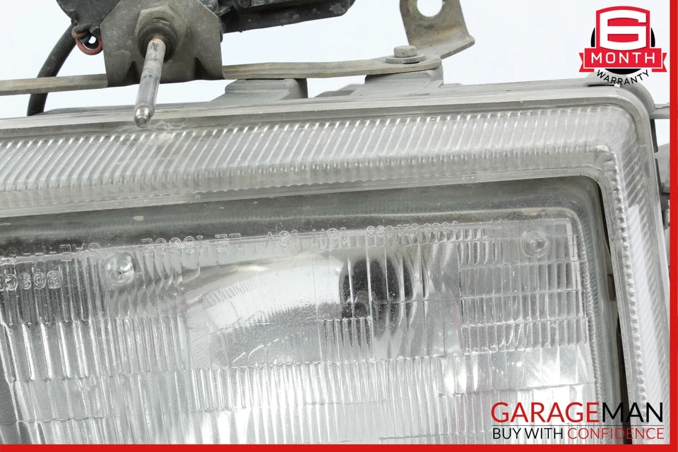 Conjunto de lámpara de faros delanteros derechos 86-91 Mercedes W126 420SEL OEM Foto 4 de 4
