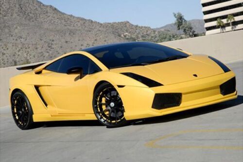 Front Bumper Lip Spoiler Hamann Style For Lamborghini Gallardo 2004-2007