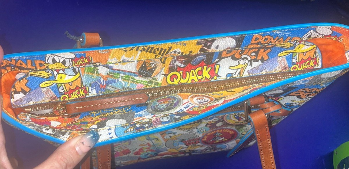 2024 Disney Dooney & and Bourke Donald Duck 90th Anniversary Tote