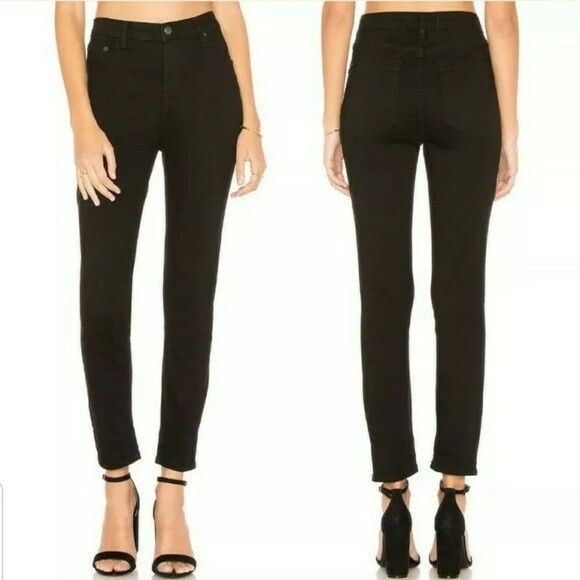 long black jeggings