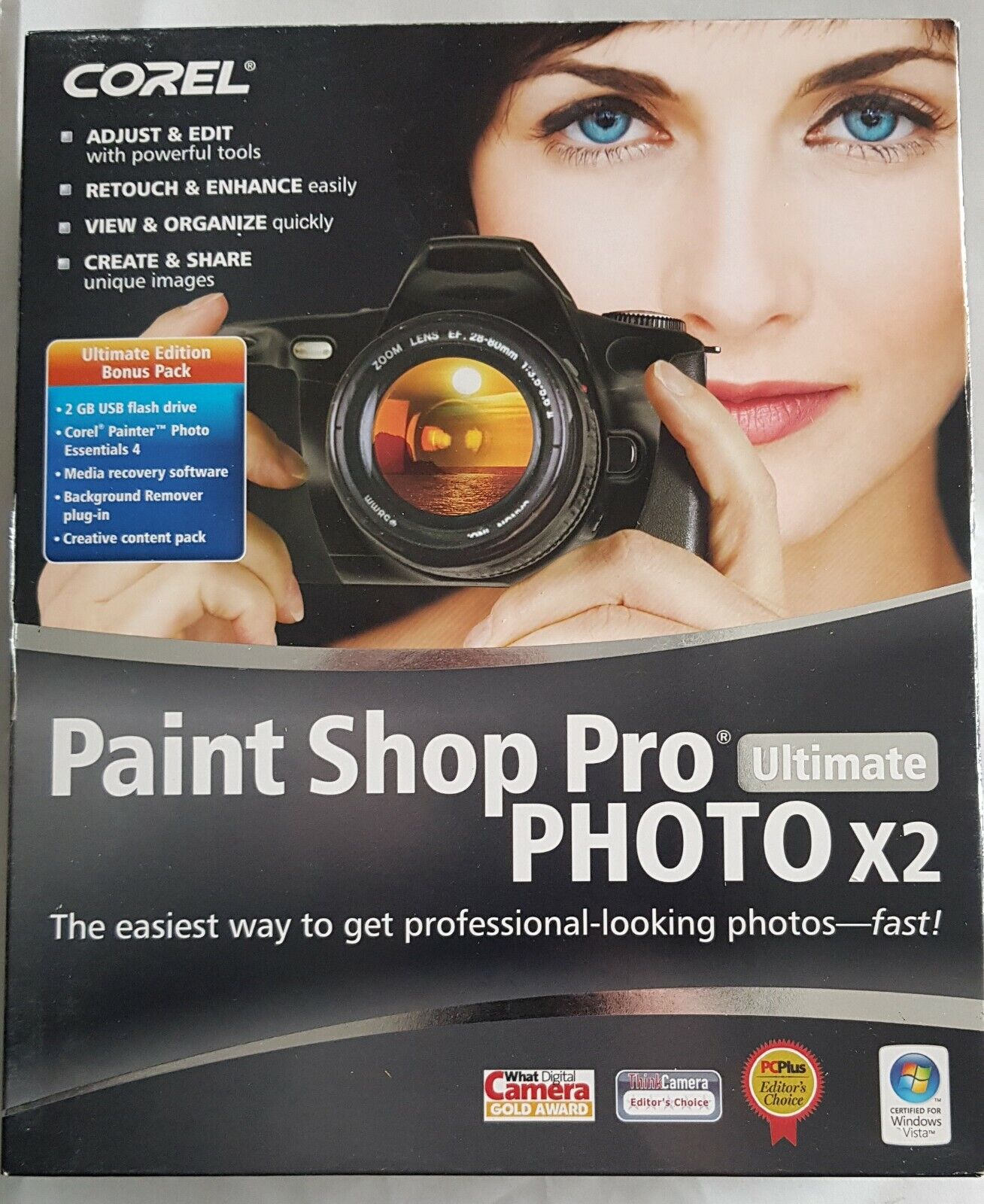 Corel Paintshop Paint Shop Pro X2 PHIÊN BẢN ĐẶC BIỆT XP Vista Win 7 là một trong những phiên bản phần mềm đồ họa chuyên nghiệp, với nhiều tính năng cao cấp và thân thiện với người dùng. Với thiết kế tinh tế và chức năng tùy biến linh hoạt, phần mềm này sẽ giúp bạn tạo ra những tác phẩm nghệ thuật đẹp mắt nhất. Đừng bỏ lỡ cơ hội để sử dụng phần mềm này tại đây.