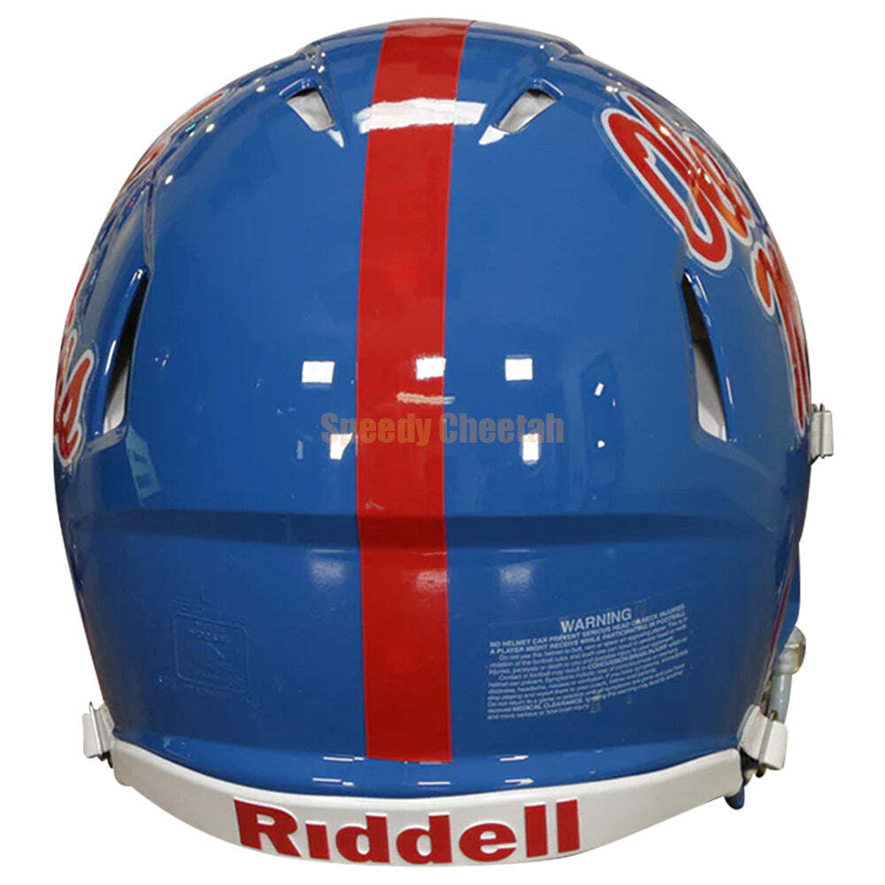 Ole Miss Rebels Powder Blue Riddell Speed Mini Football Helmet Ole Miss Rebels Powder Blue Riddell Speed Mini Football Helmet