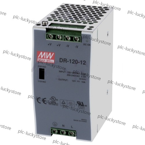 Alimentatore MEAN WELL DR-120-12 – 12V – Nuovo (senza Scatola)