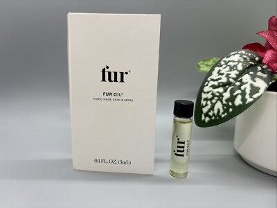 fur Fur Oil mini 0.1 floz. / 3 ml. fewer ingrowns hair healthier skin body. NEW