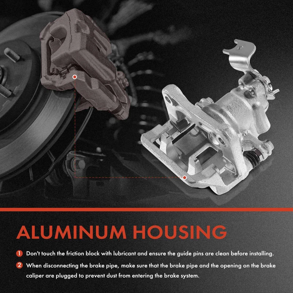 Pinza de freno de disco trasera derecha con soporte para Audi A8 Quattro 2000-2003 V8 4,2 L Foto 2 de 4