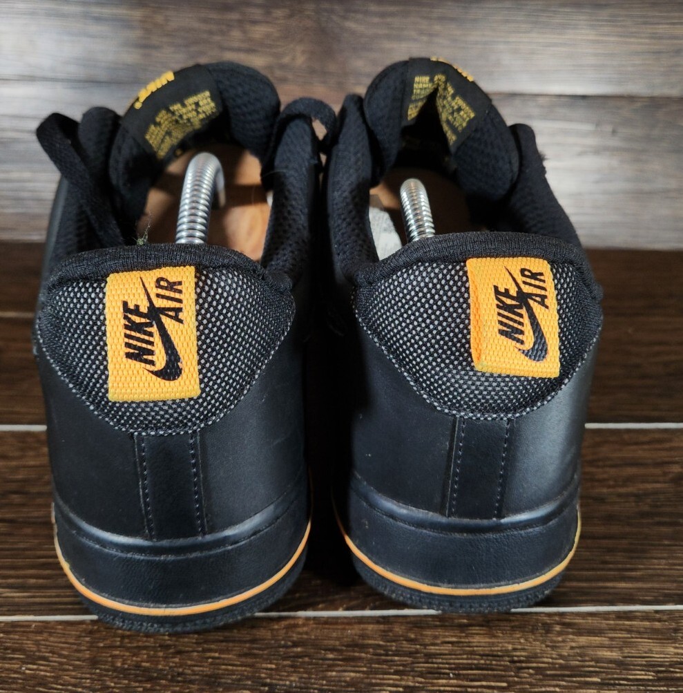 靴 NIKE AIR FORCE 1 black Big Kid's Nike Air Force 1 LE Black/Black (DH2920 001) - 3.5
