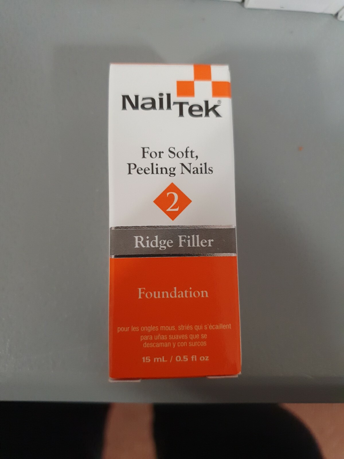 Nail Tek Foundation 2 For Soft, Peeling Nails .5oz Free Shipping