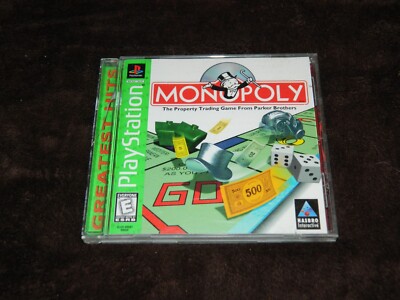 Monopoly (Sony PlayStation 1 PS1 1998)