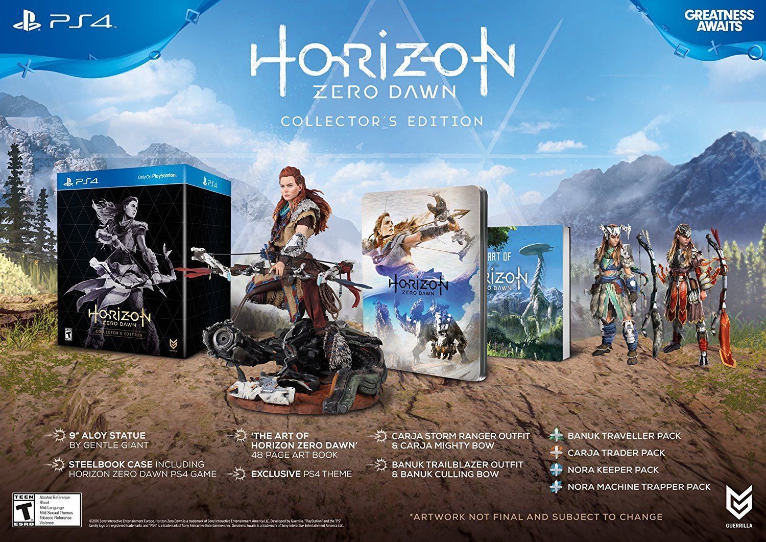 Horizon: Zero Dawn Released On PS4 Today - Cultured Vultures