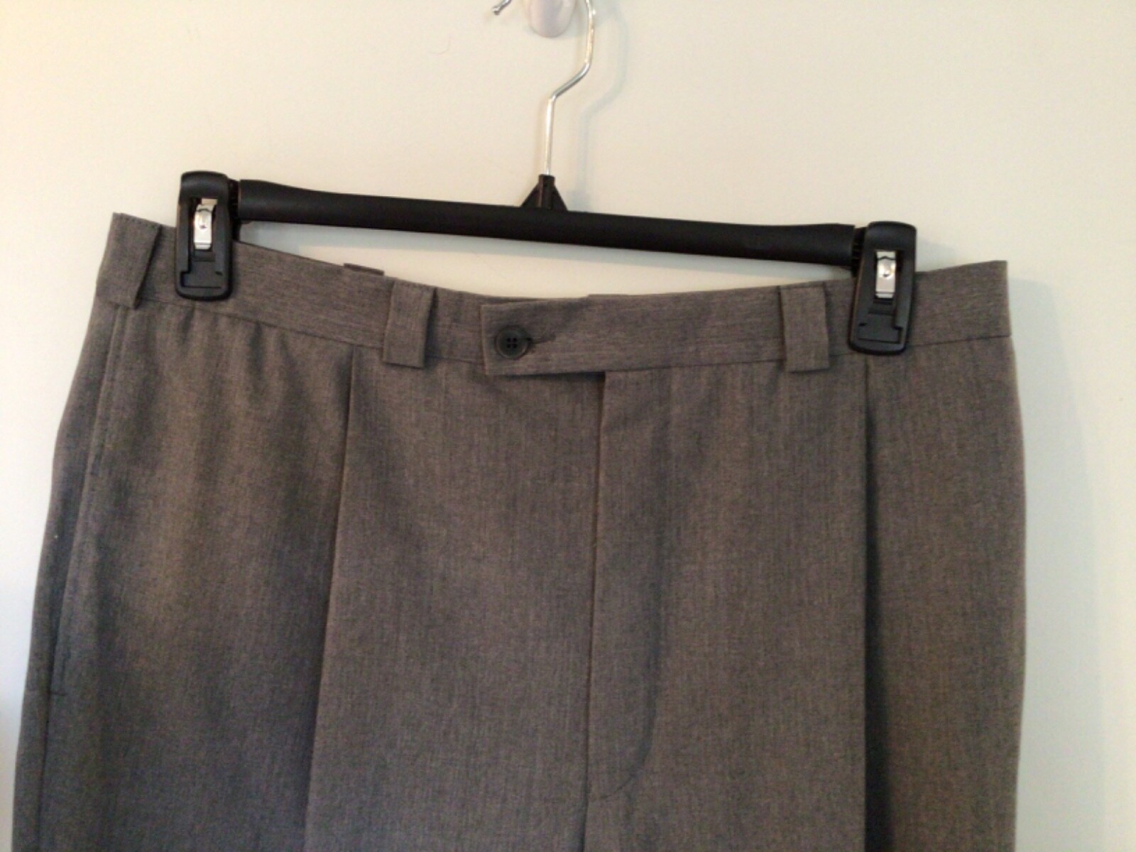 Men's DKNY Essentials Solid Gray Wool 3 Button 2P… - image 11