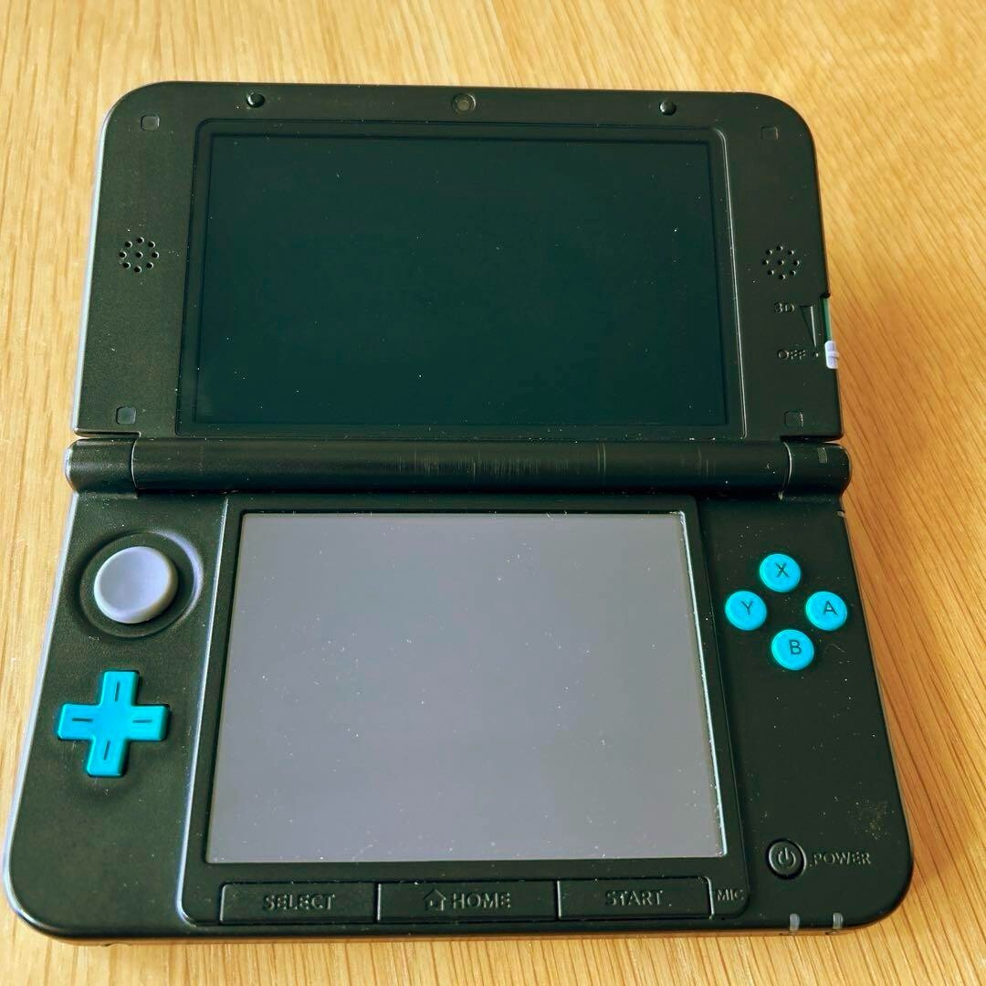 NINTENDO 3DS LL XL Turquoise Black Game Console NTSC-J Japanese
