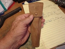 7E-partial boy scout utensil set with sheath- knife & spoon