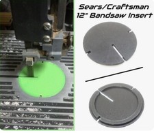 Sears And Craftsman 12” Bandsaw Table Insert. 4 PIECES PER ORDER!!!!