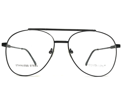 Limited Editions Eyeglasses Frames MUSTANG 2 BLACK Aviators