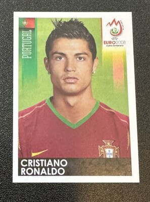 2008 Panini UEFA Euro 2008 Stickers Cristiano Ronaldo #120 | eBay