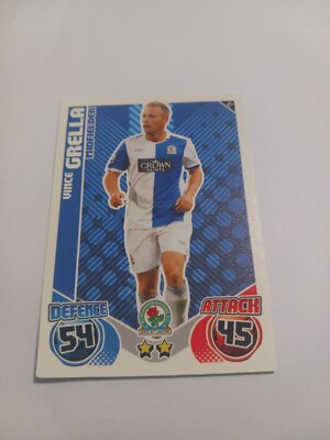 Trading Karte Vince Grella Blackburn NEU 