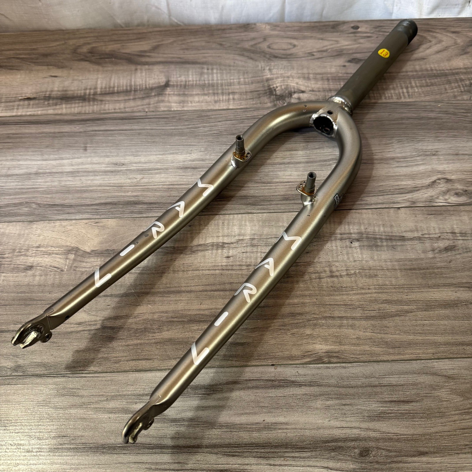 Marin Rockstar 90s MTB Fork 1 1/8 Threaded 26 182 Matte Platinum Gray Spinner