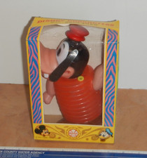 ORIGINAL 1970 MARX DISNEY CHARACTERS GOOFY SQUEAKER TOY, HONG KONG, NOS