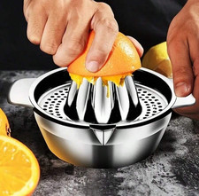 1 pc Heavy Duty Stainless Steel Citrus Juicer Manual Lemon Orange Squeezer Tool