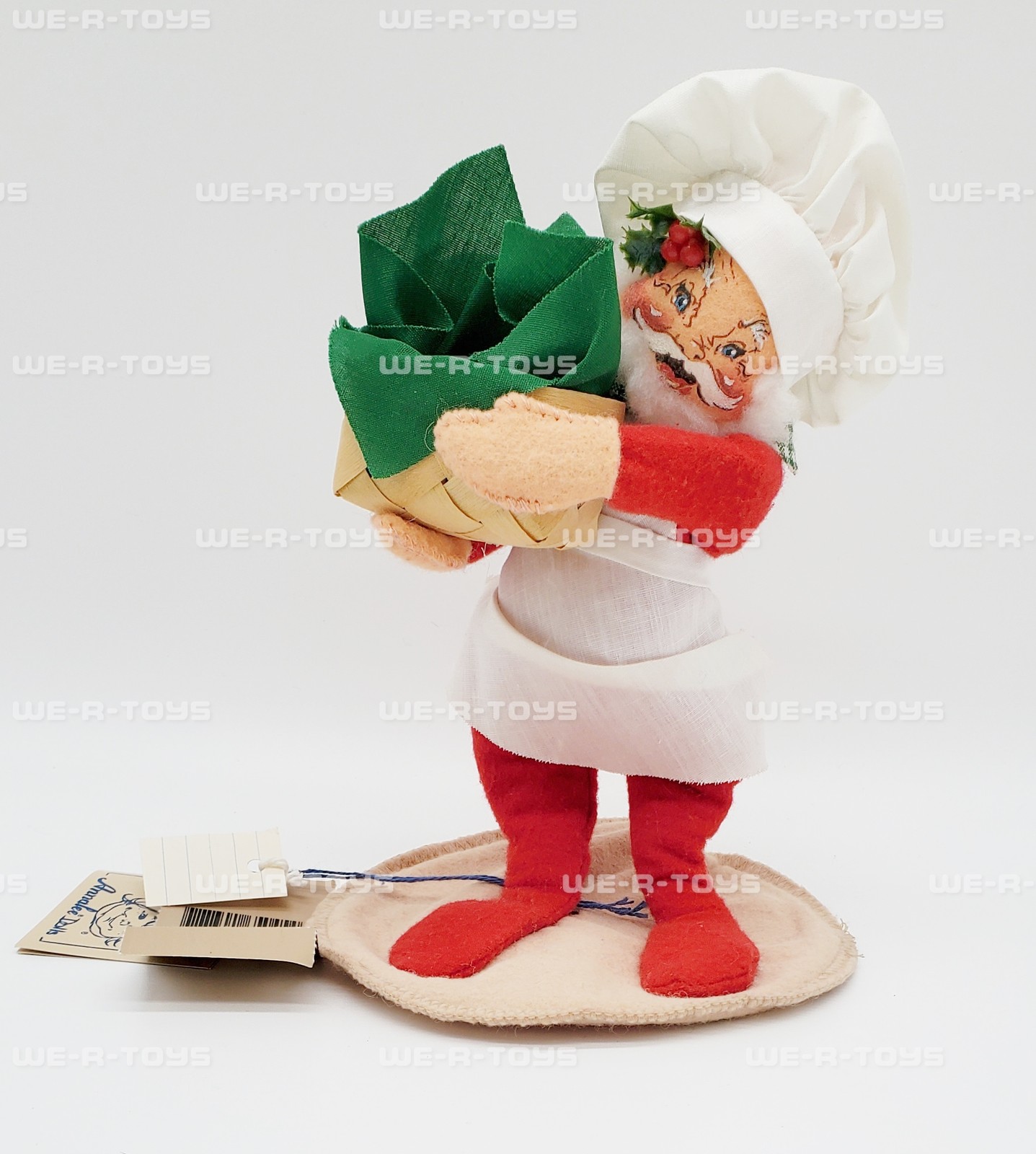Annalee Chef Santa 7"" Wired Doll 1996 No. 5045