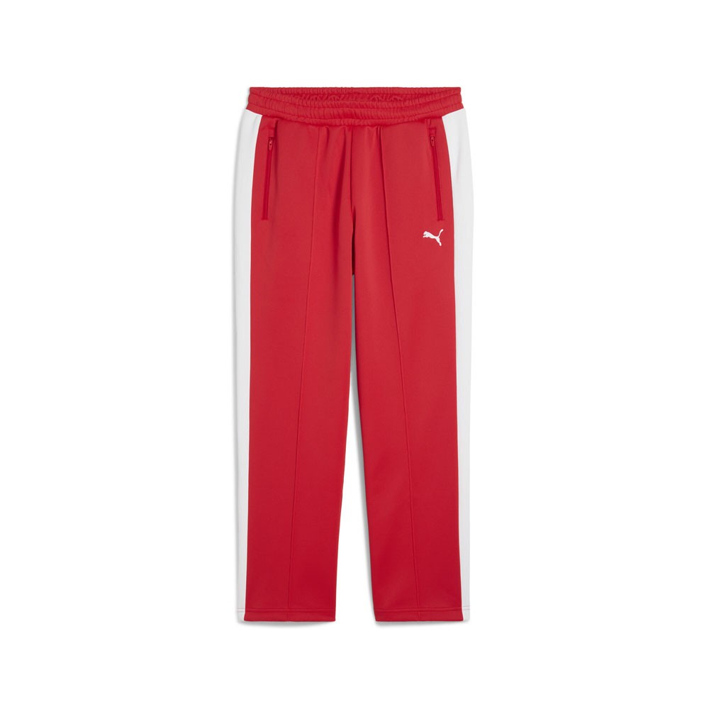 PUMA T7 Always On Relaxed Track Pants Mens Red Casual Athletic Bottoms 62958911