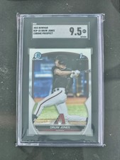 2023 Bowman Chrome Prospect Druw Jones SGC 9.5 (RC) BCP-25