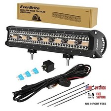20 420w Spot Flood Combolight Bar - Triple Row Car Led Lights - Off-road