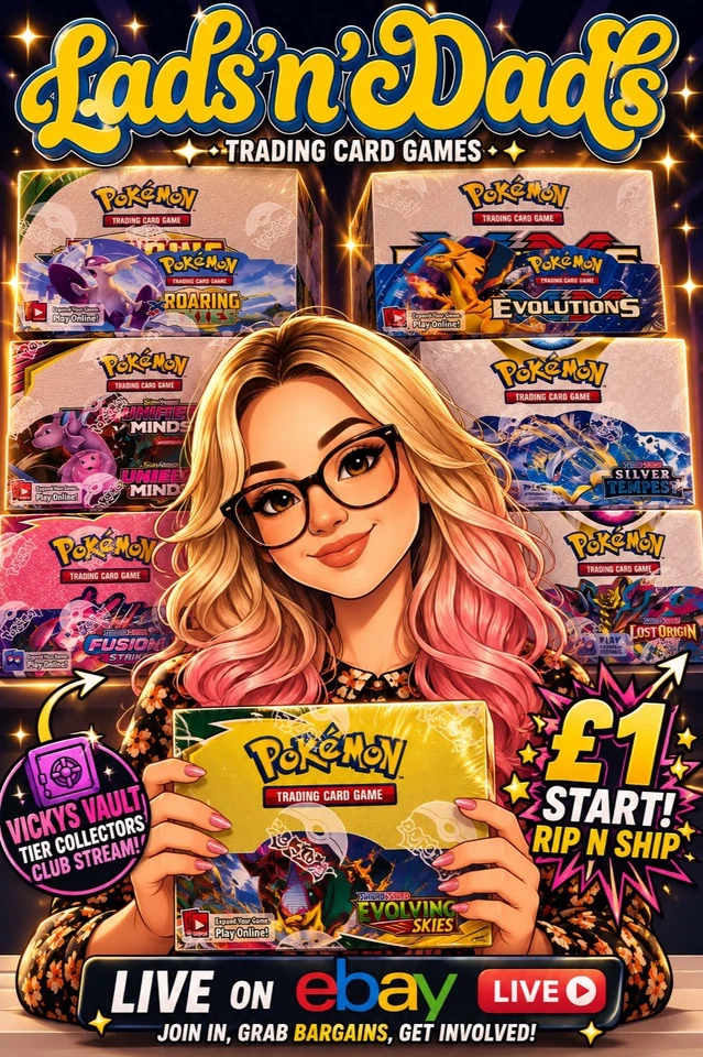 Lads n Dads TCG x Vault Tier Collectors Club HIGH-END BOX BREAKS!