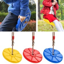 Tree Swing Disc Outdoor Swing Set with Climing Rope for Playground, Backyard and
