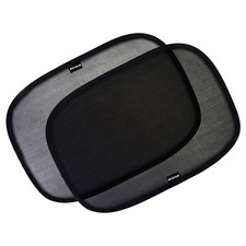 Car Window Shades for Baby 4 Pack 21"x14" Sun Shade Blocker, Cling Glare S...