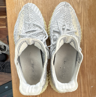 adidas Yeezy Boost 350 V2 Static Non-Reflective Gray/White Low Top EF2905