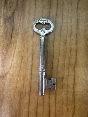 Antique - Corbin - Skeleton Key - # P5 - Solid Barrel - 2.75  Long - Steel