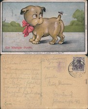 Ansichtskarte  Scherzkarten - Ein kitzliger Punkt 1920