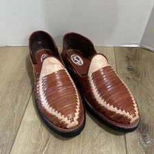 Authentic Mexican Leather Men’s Size 10, Huarache Sandal Close Toe￼