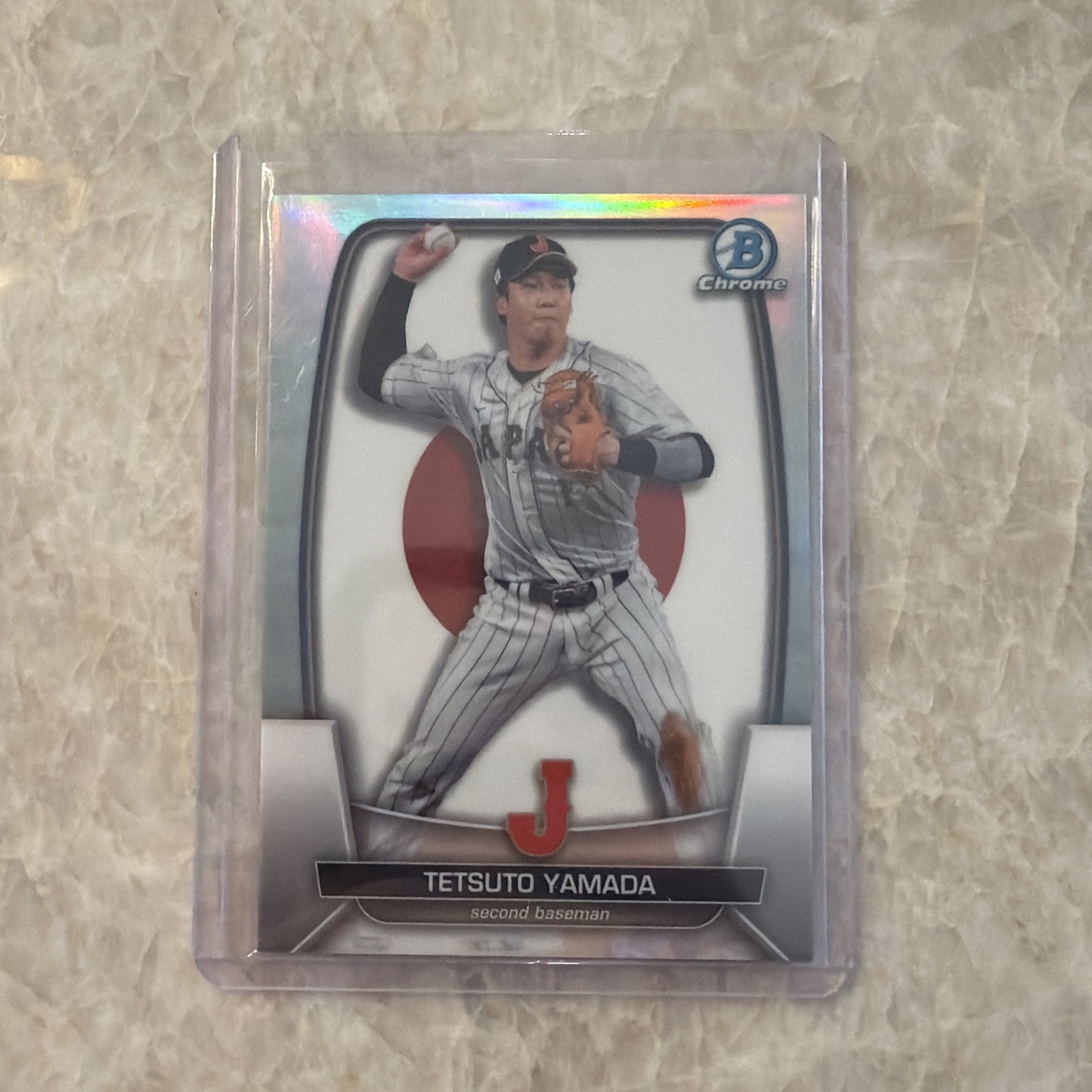 2023 Bowman Chrome #WBC-52 Tetsuto Yamada /499 Refractor