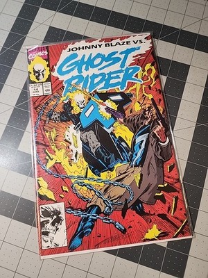 Ghost Rider #14 (Marvel 1991) Vs. Johnny Blaze 1st Hell Fire Gun VF+ NM- B/B *