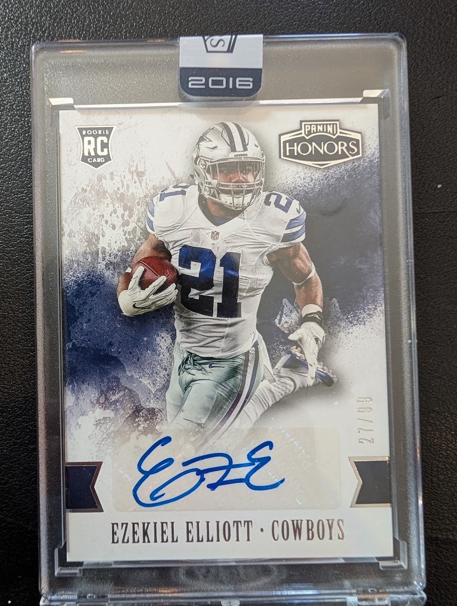 Ezekiel Elliott Panini Honors #82 Base