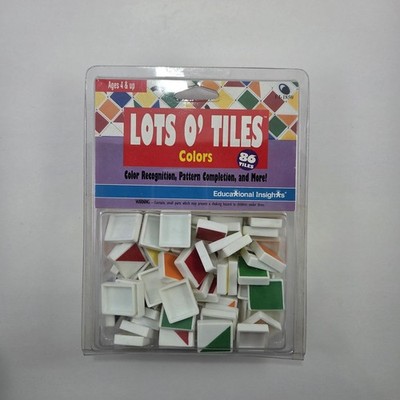 Educational Insights - Lots O Tiles Color Recognition, Pattern Completion & More