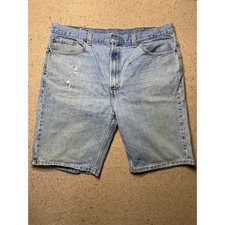 Levi's 505 Shorts Jorts Jeans Men's 40 Cotton Well Loved