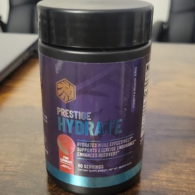 Prestige Labs Hydrate Electrolyte Powder Pink Lemonade 60 Servings