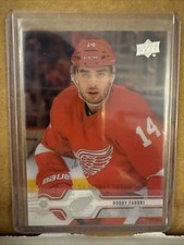 2019-20 Upper Deck Series 2 Clear Cut #282 Robby Fabbri Red Wings