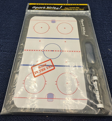 Sport Write PHOC Pro Ice Hockey Coaching Board Dry Erase (16.5  x 12.5'')