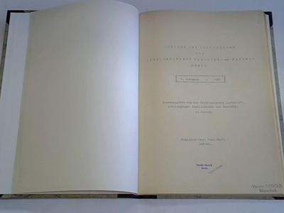 Quellen und Forschungen zur Ostfriesischen Familien- und Wappenkunde. 7. Jahrgan