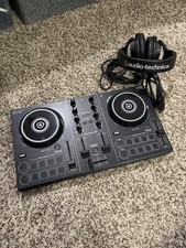 Pioneer DDJ-200 USB Bluetooth Dual-Deck DJ Controller Audio Technique Headphon