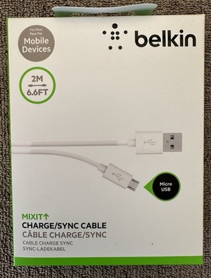Belkin Micro-USB-Kabel - Weiß, F2CU012BT2M-WHT