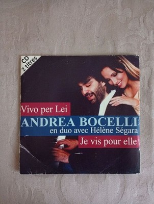 Vivo per Lei / Ich lebe für sie | Andrea Bocelli Helene Ségara | Guter Zustand