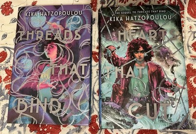 Fairyloot Threads That Bind and Hearts That Cut by Kika Hatzopoulou Signed