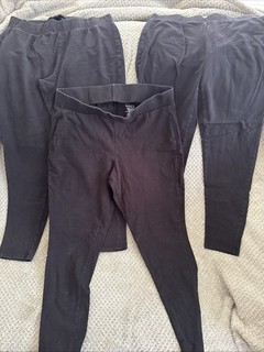 Lote de 3 leggings tórridos de longitud completa...Talla 1