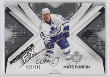 2022-23 SPx Radiance F/X 23/549 Mats Sundin #RFX-18 HOF 1e05
